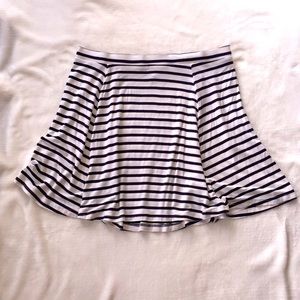 Striped Skater Skirt